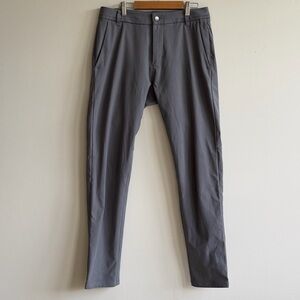 Lululemon Commission Pant Slim Fit Grey 30x32